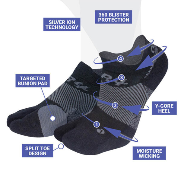 OS1st BR4 Bunion Relief Socks