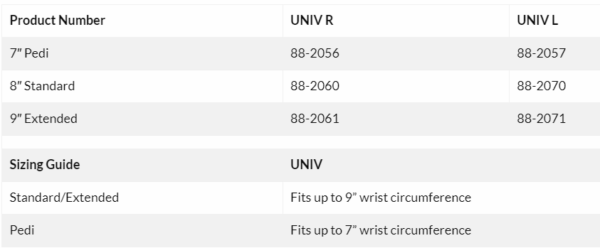 Corflex Pediatric Target Wrist Stabilizer with Stay