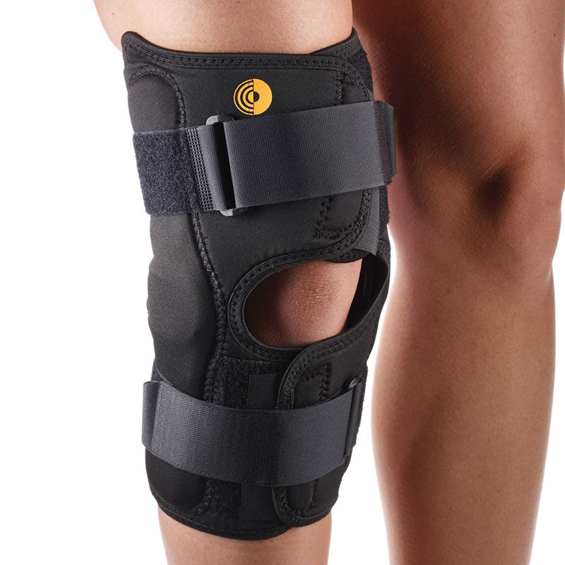 Corflex Cooltex Anterior Closure Knee Wrap w/Hinge - Open Popliteal