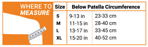 OS1st PS3 Compression Patella Band